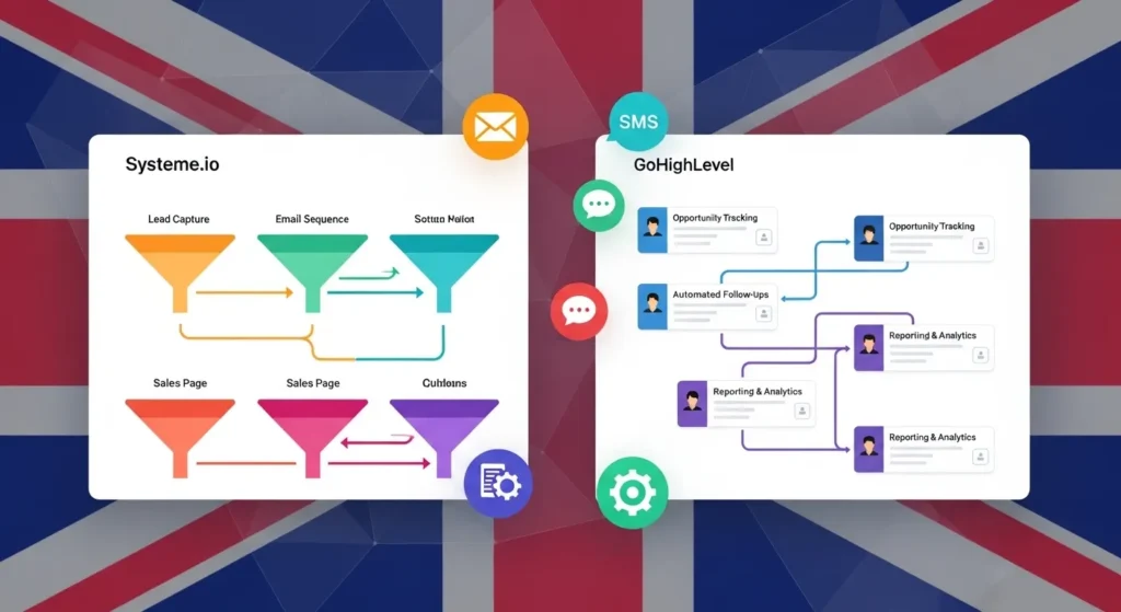 Systeme.io vs GoHighLevel