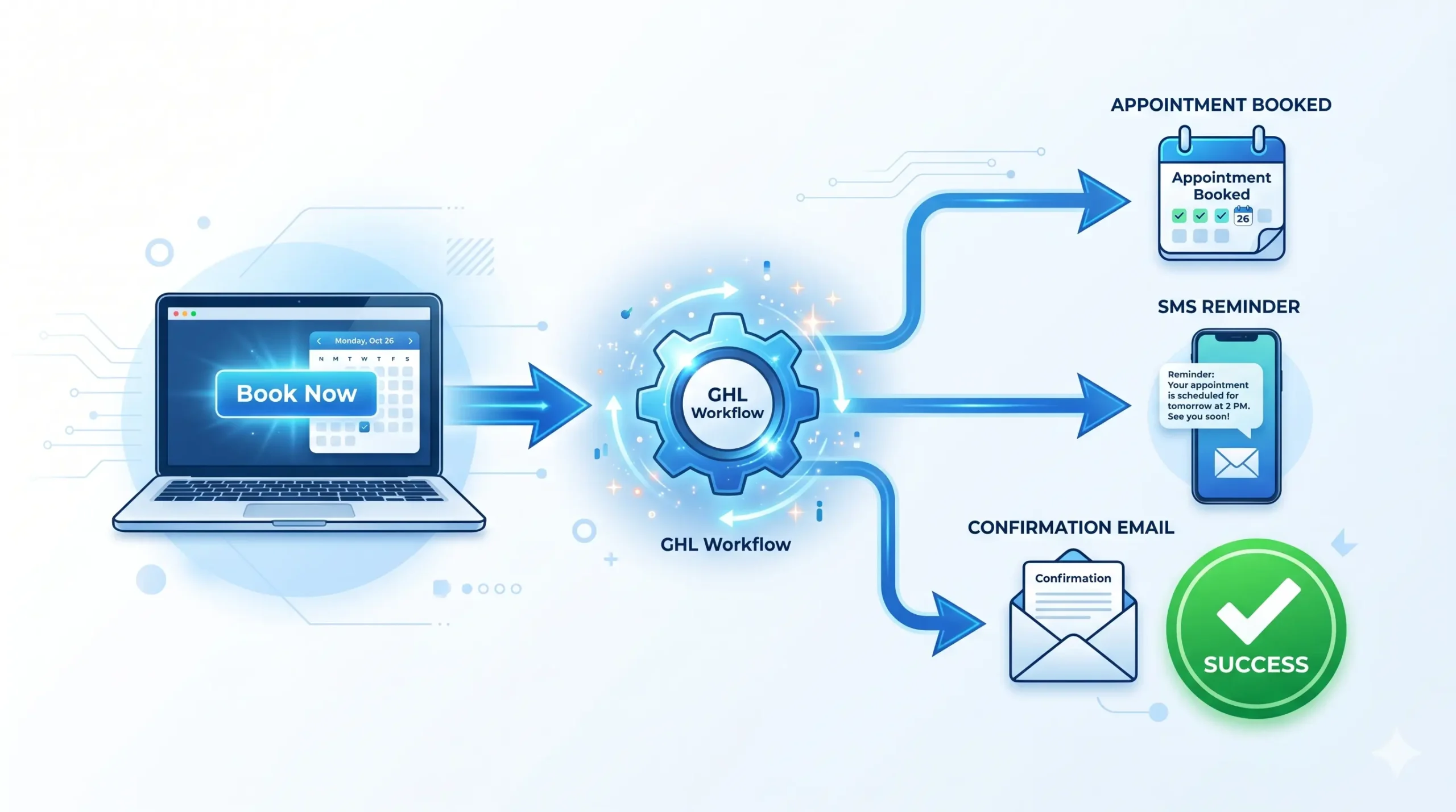GHL Book Appointment Workflow