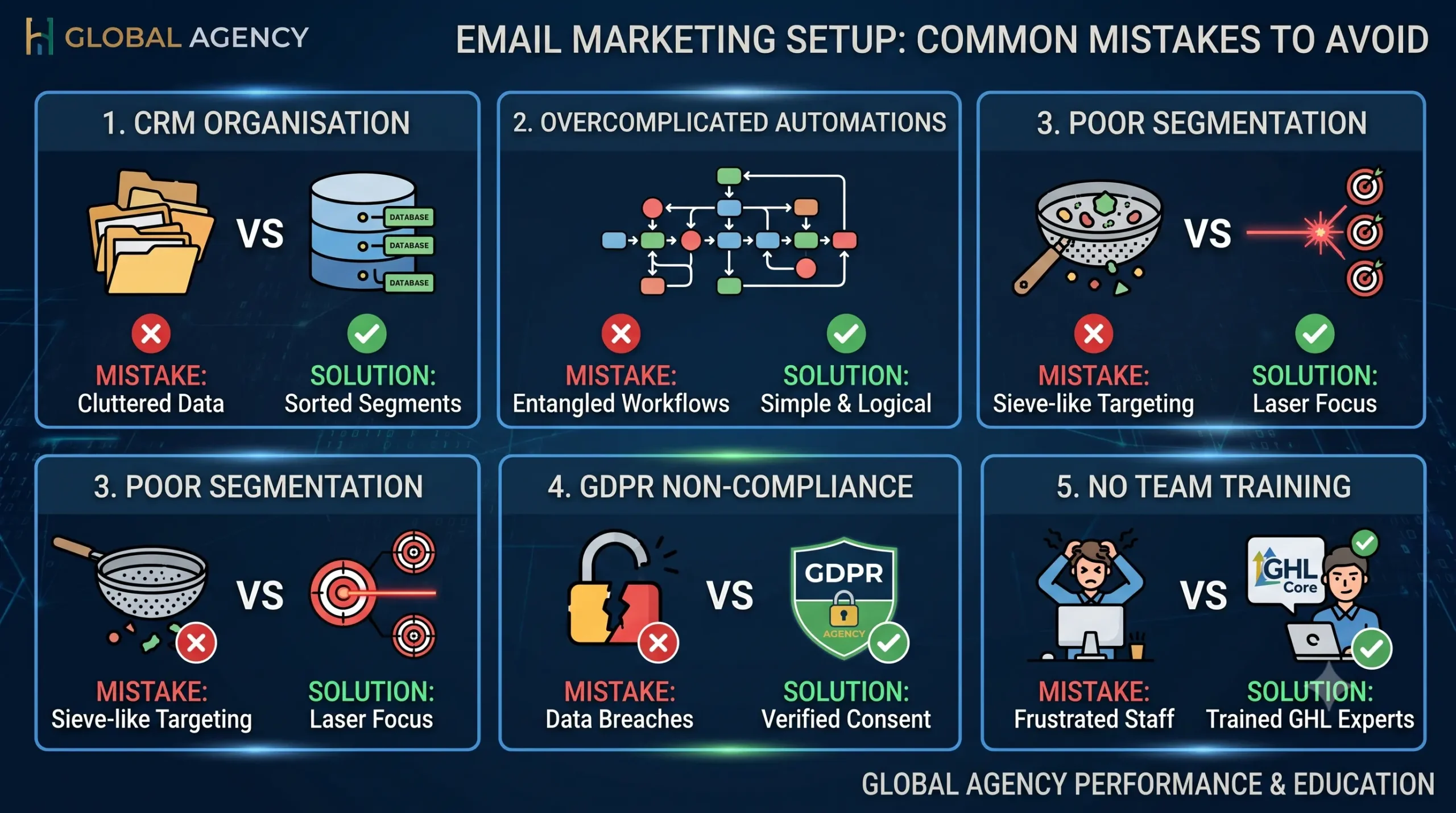 gohighlevel email setup