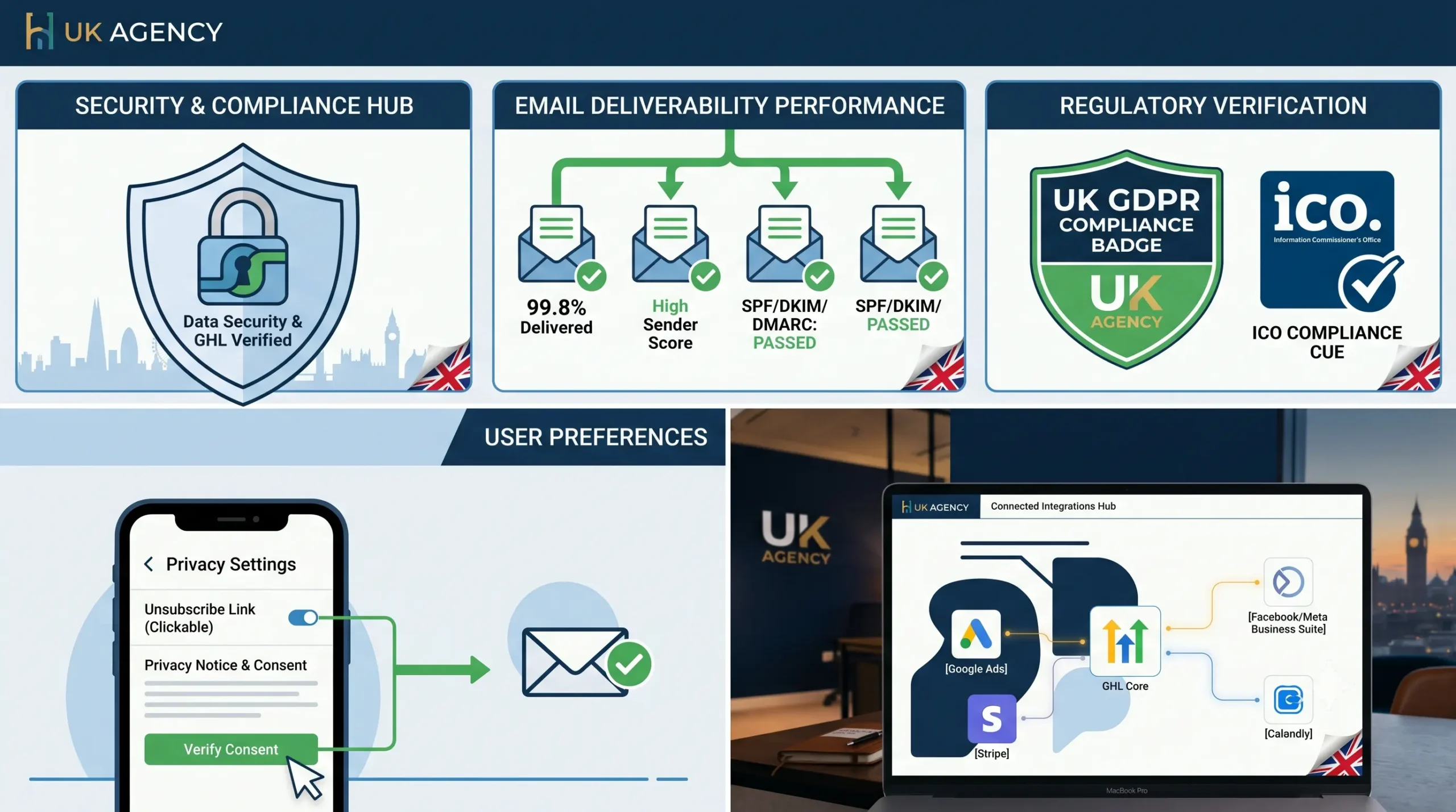 gohighlevel email setup